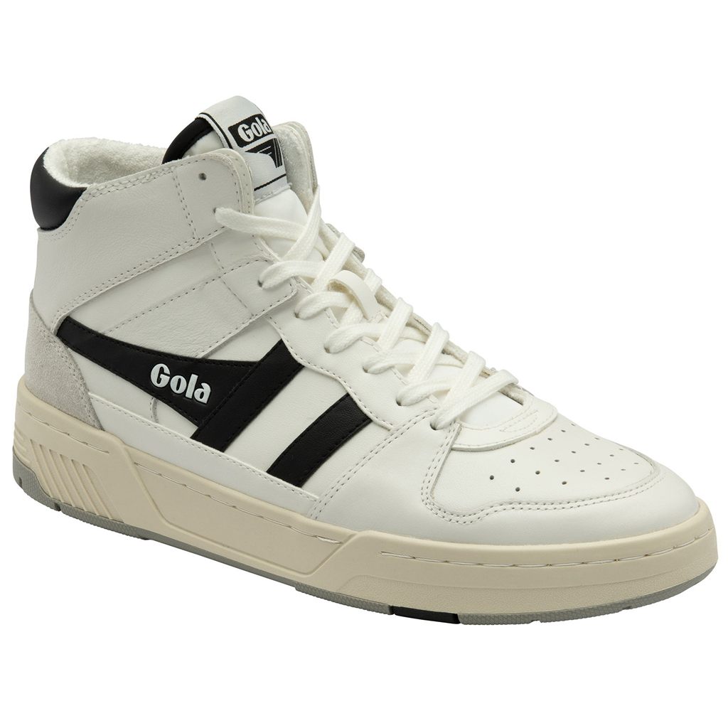 Gola Classics Allcourt High Sneakers Branco Pretas Portugal | TSDE86735