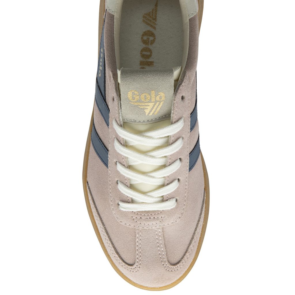 Gola Classics Athena Sneakers Rosa Branco Portugal | KJHD15726
