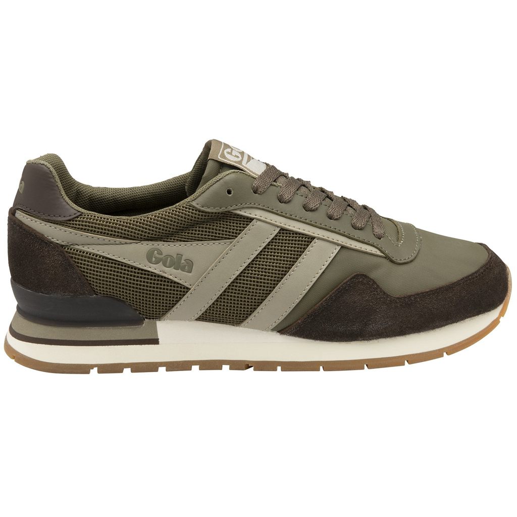 Gola Classics Atlanta Sneakers Caqui Marrom Escuro Portugal | XYZO48170