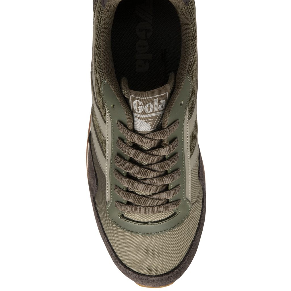 Gola Classics Atlanta Sneakers Caqui Marrom Escuro Portugal | XYZO48170