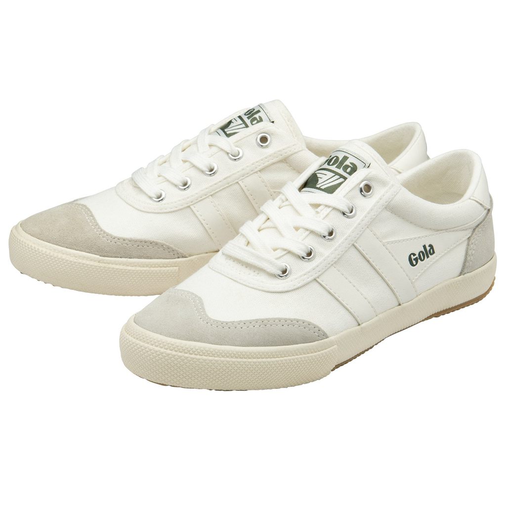 Gola Classics Badminton Plimsoll Sneakers Branco Portugal | YSZW31586