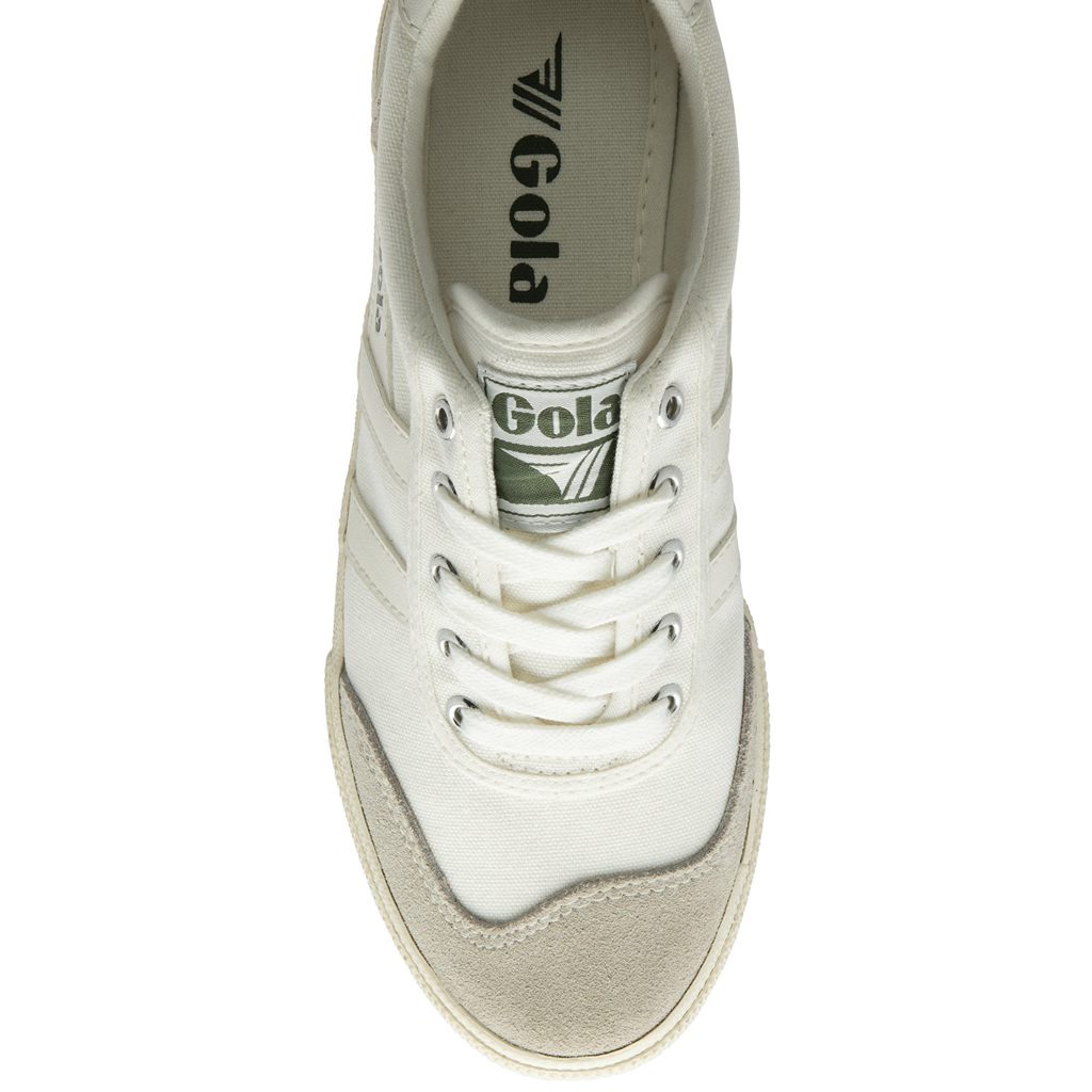 Gola Classics Badminton Plimsoll Sneakers Branco Portugal | YSZW31586
