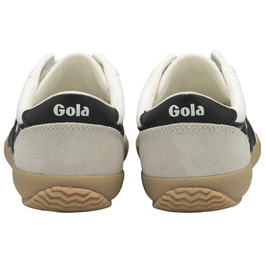 Gola Classics Badminton Plimsoll Sneakers Branco Pretas Portugal | MWDR71495