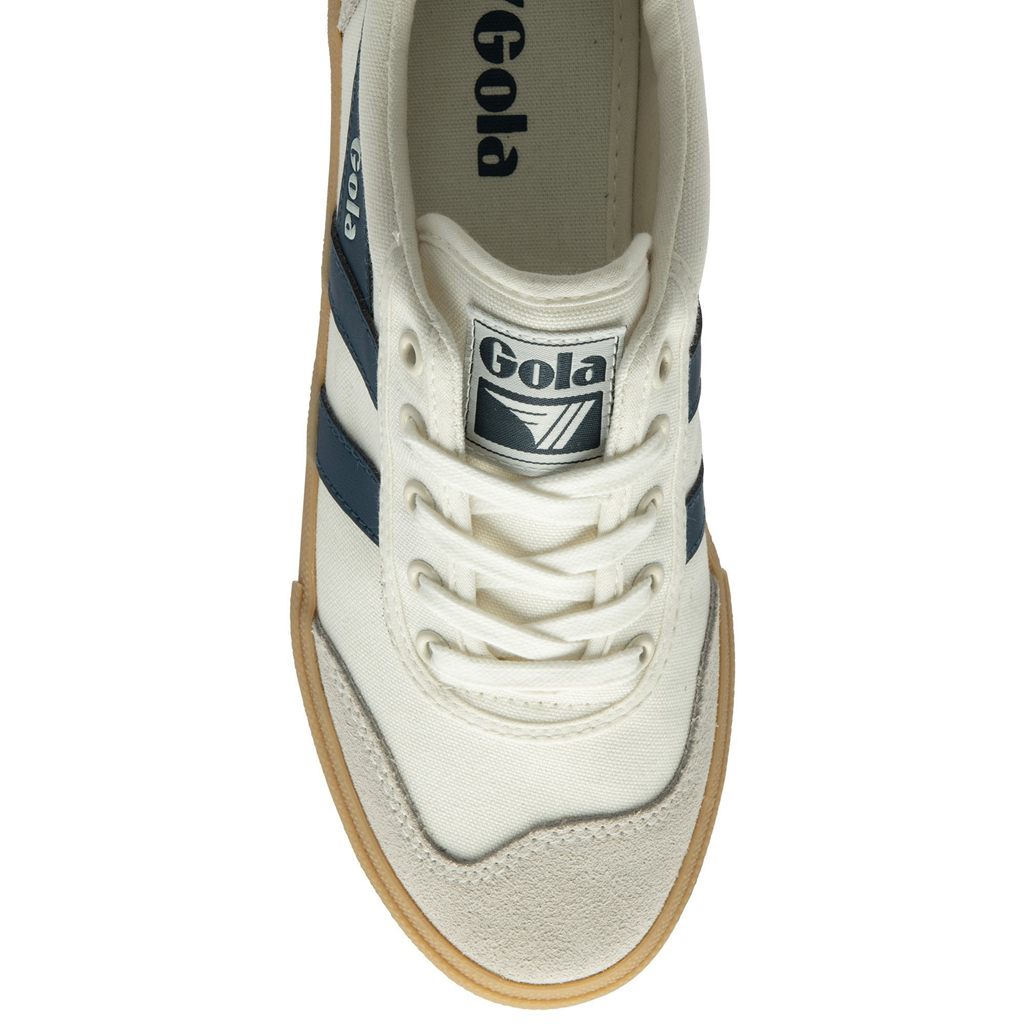 Gola Classics Badminton Plimsoll Sneakers Branco Portugal | DCTR96203