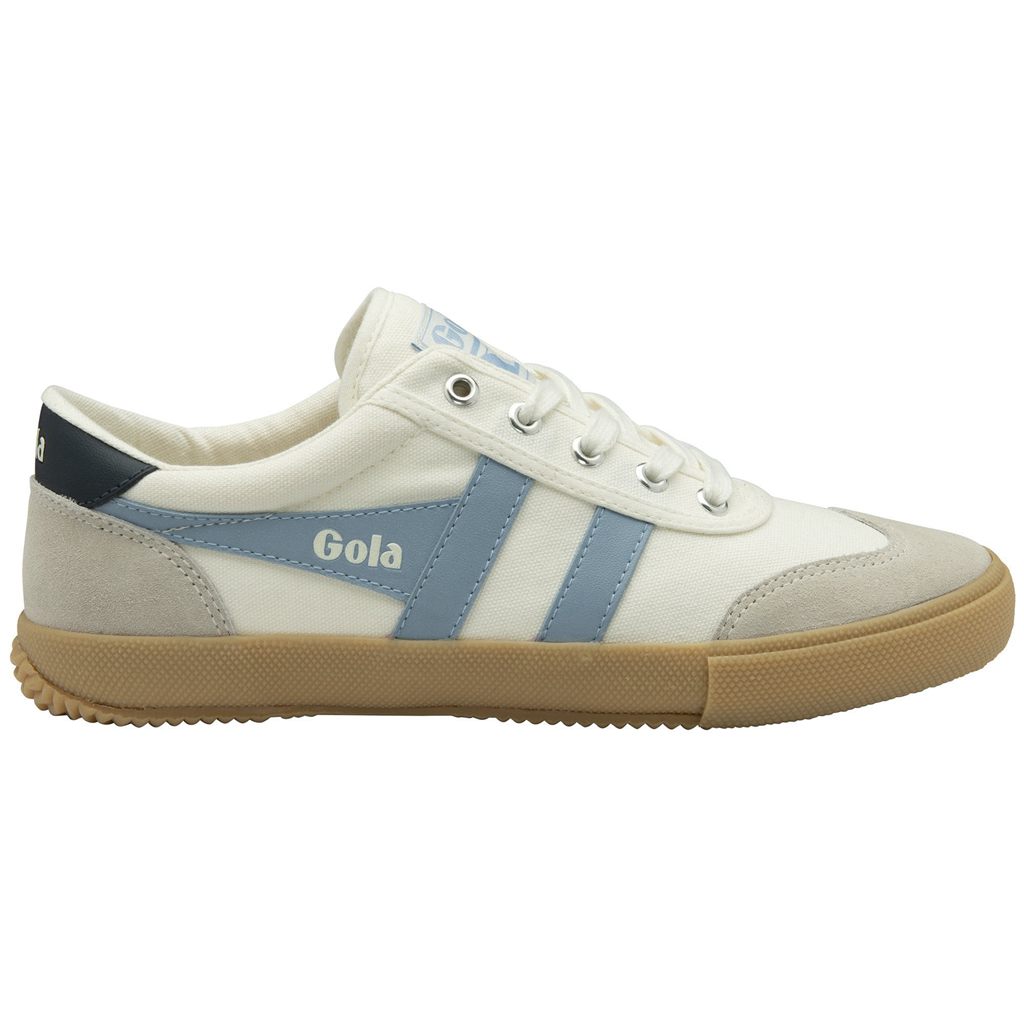 Gola Classics Badminton Plimsoll Sneakers Branco Azul Marinho Portugal | QOCT86972