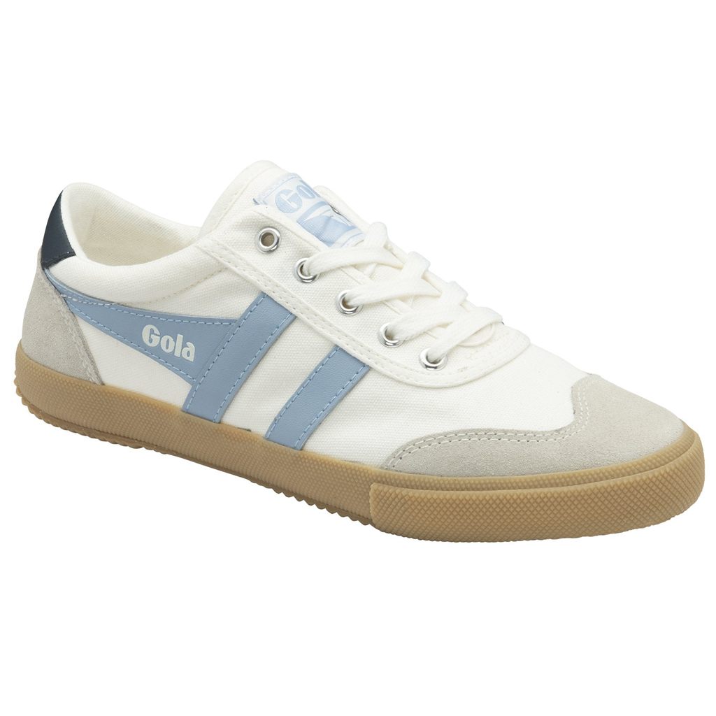 Gola Classics Badminton Plimsoll Sneakers Branco Azul Marinho Portugal | QOCT86972