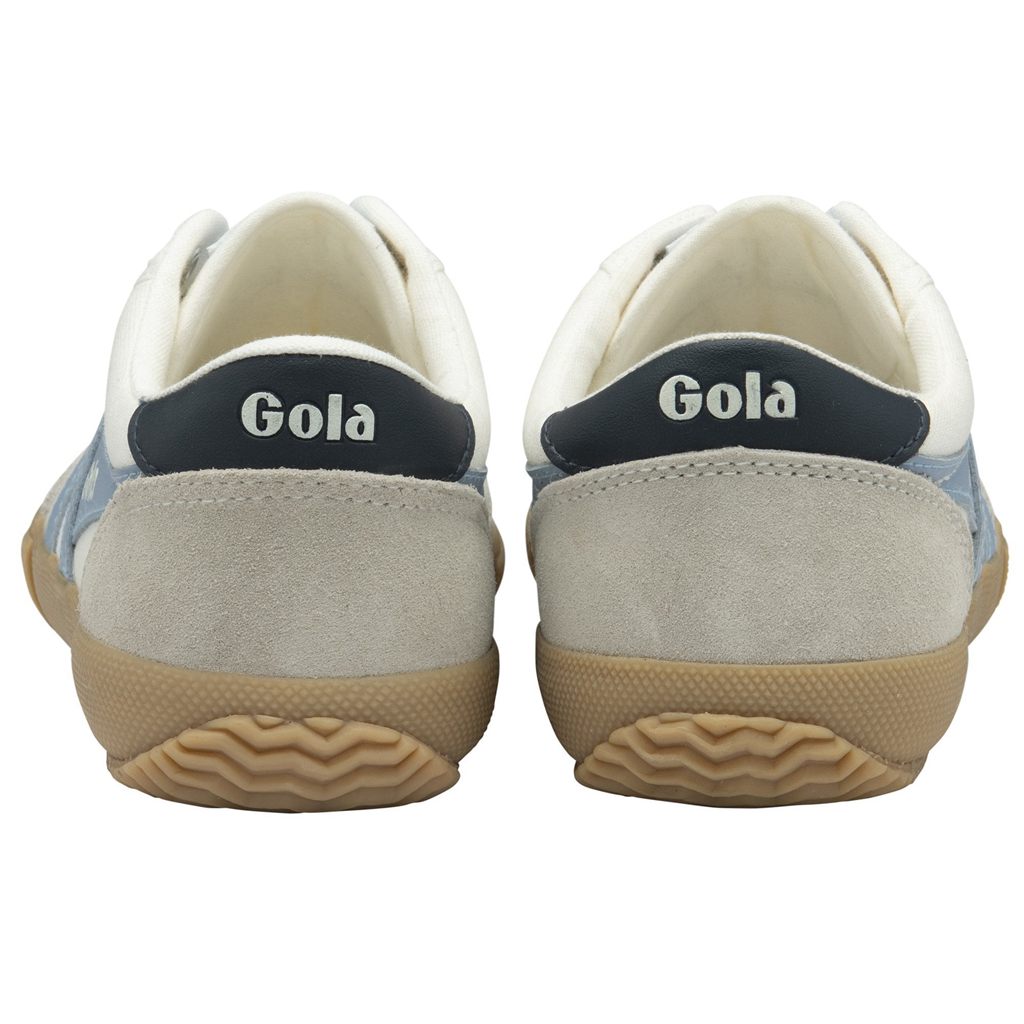 Gola Classics Badminton Plimsoll Sneakers Branco Azul Marinho Portugal | QOCT86972