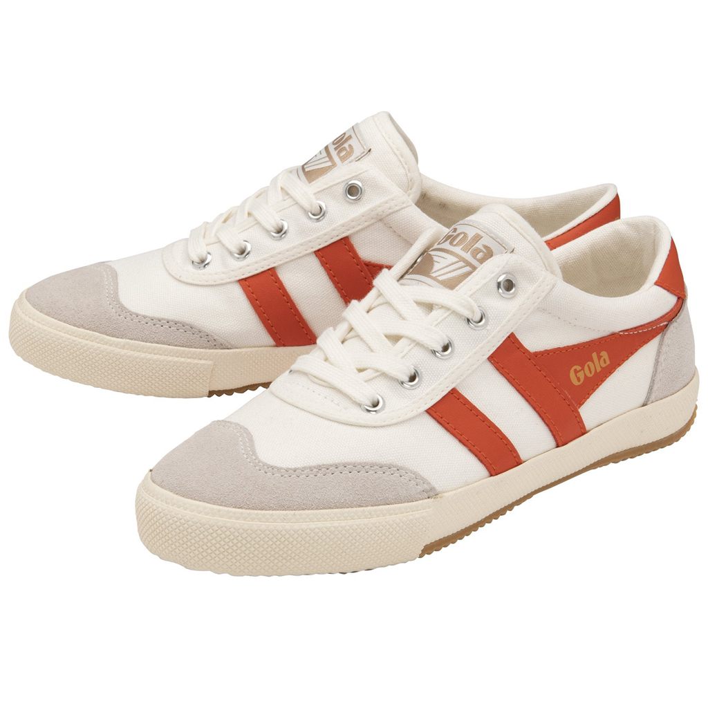 Gola Classics Badminton Plimsoll Sneakers Branco Portugal | XBNS30472