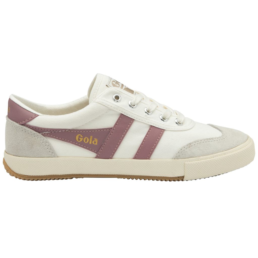 Gola Classics Badminton Plimsoll Sneakers Branco Rosa Portugal | FQKS85291