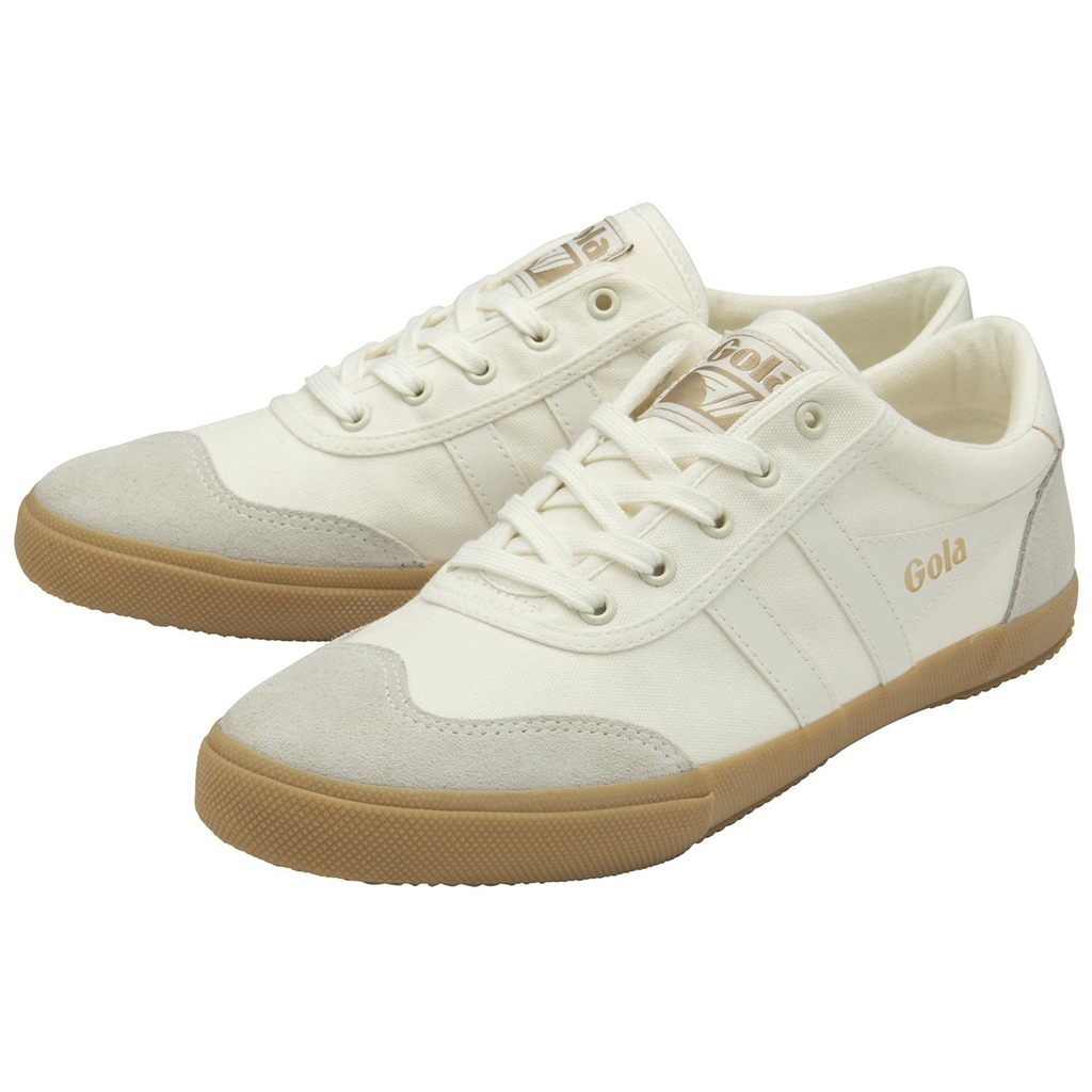 Gola Classics Badminton Plimsoll Sneakers Branco Portugal | ZVFX75461
