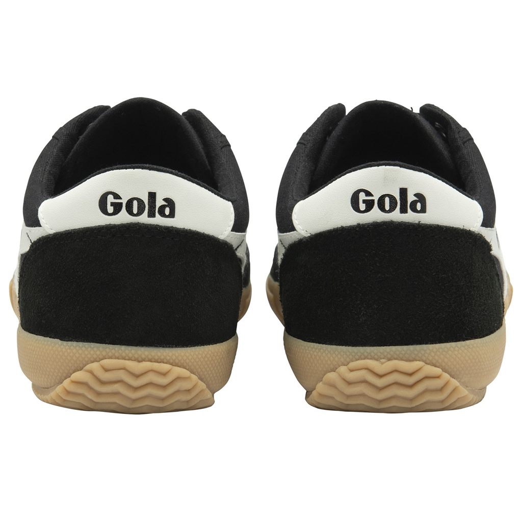 Gola Classics Badminton Plimsoll Sneakers Pretas Branco Portugal | RZSO28361