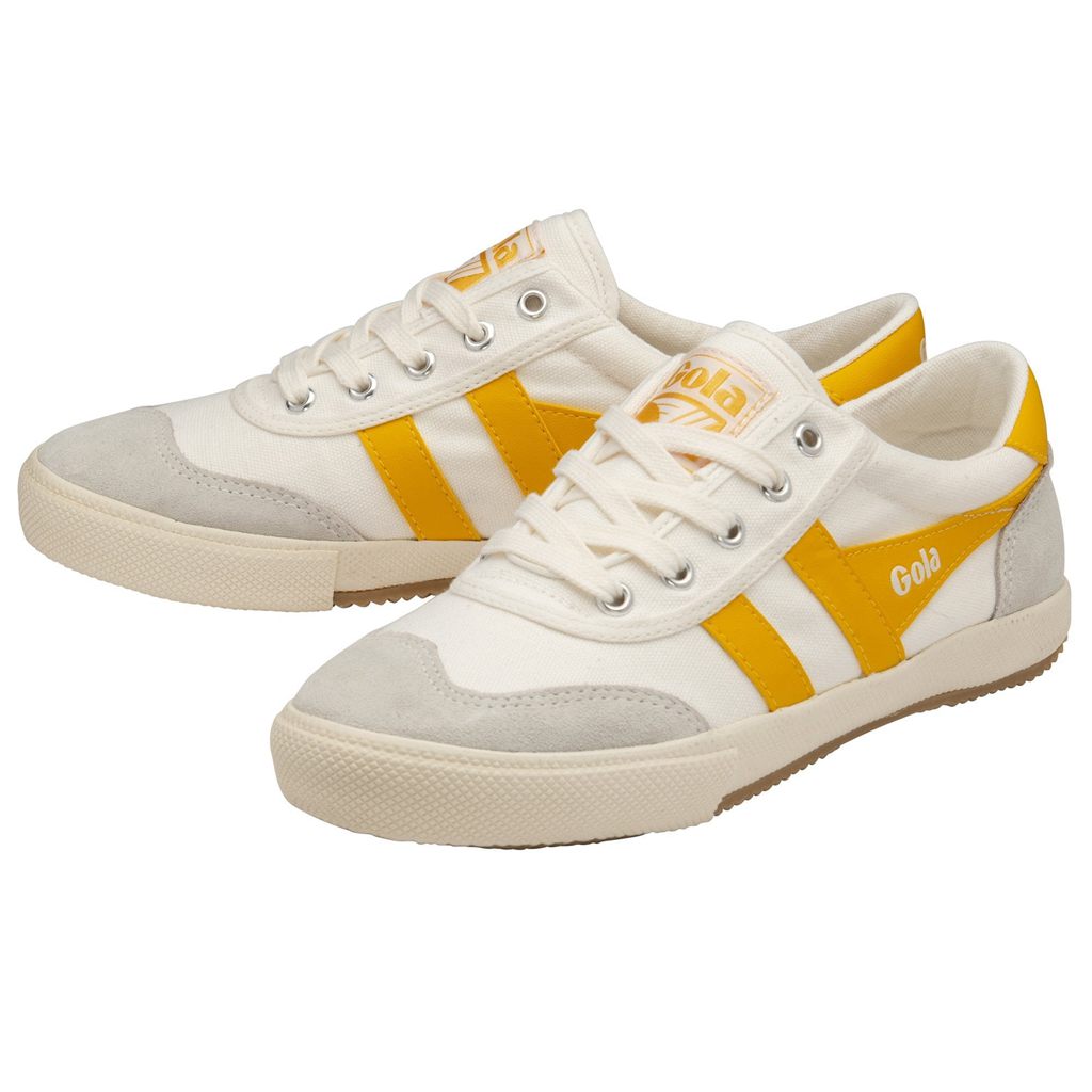Gola Classics Badminton Sneakers Branco Portugal | VIMR01578