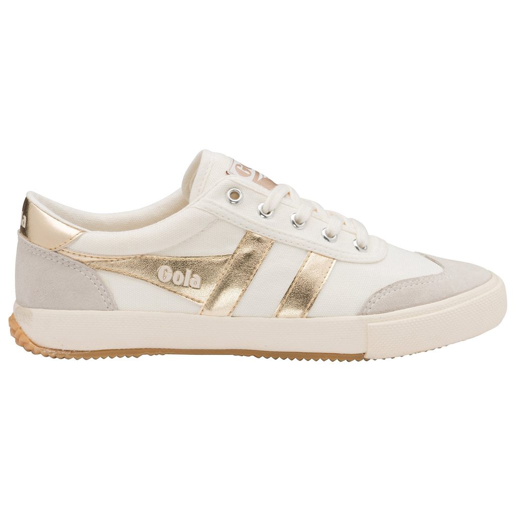 Gola Classics Badminton Sneakers Branco Douradas Portugal | BXCM62139