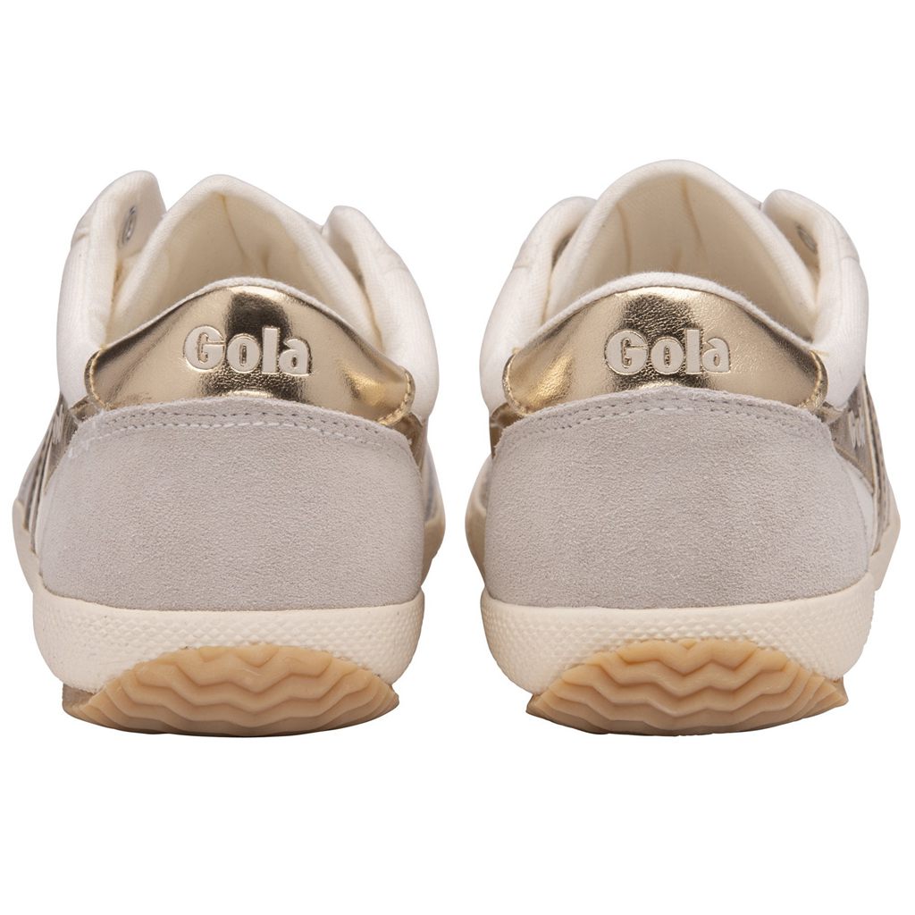 Gola Classics Badminton Sneakers Branco Douradas Portugal | BXCM62139