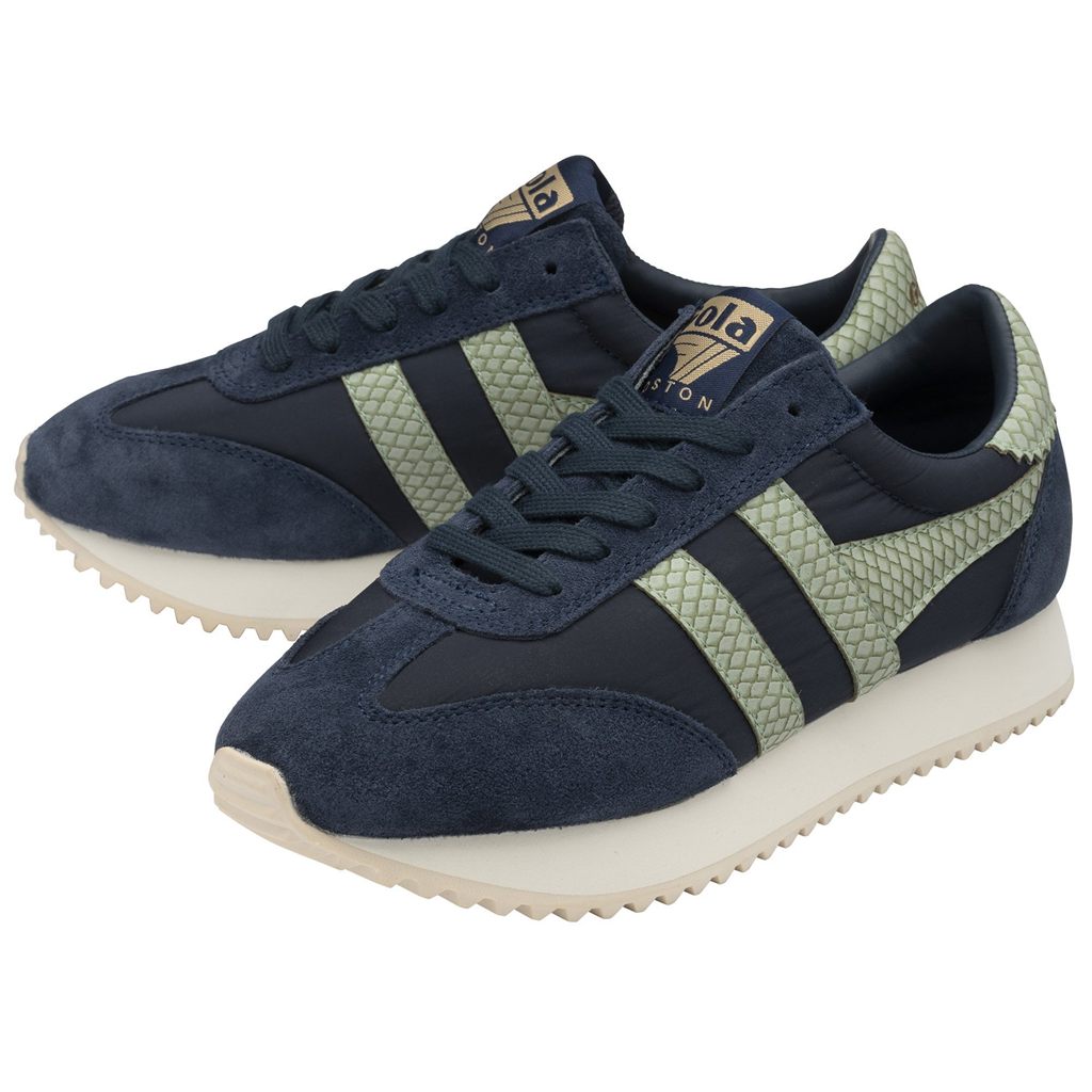 Gola Classics Boston '78 Snake Sneakers Azul Marinho Portugal | SQCB75421