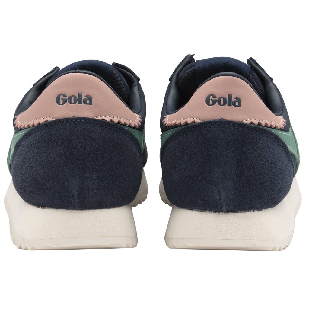 Gola Classics Boston '78 Sneakers Azul Marinho Verdes Coral Rosa Portugal | RXCA91583