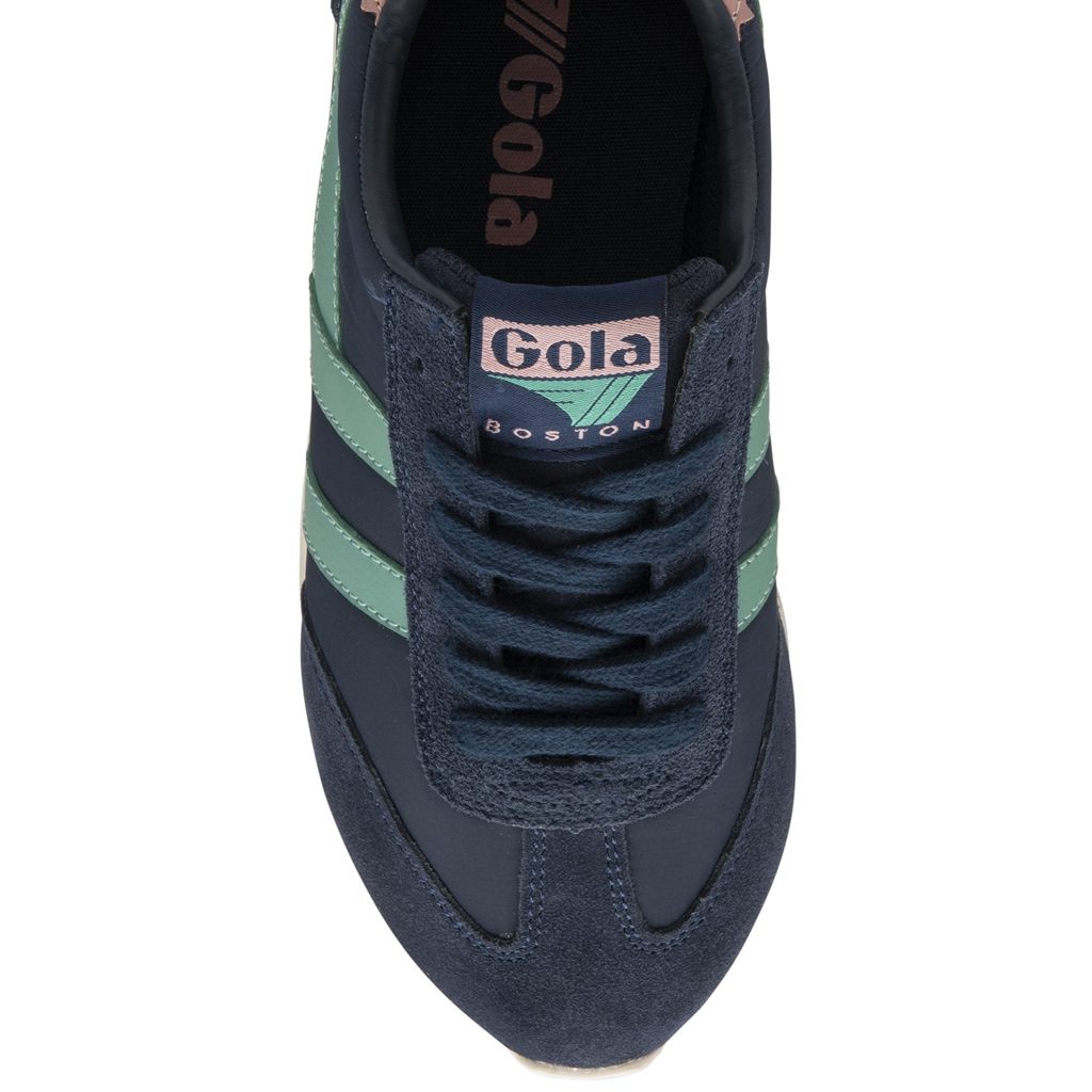 Gola Classics Boston '78 Sneakers Azul Marinho Verdes Coral Rosa Portugal | RXCA91583