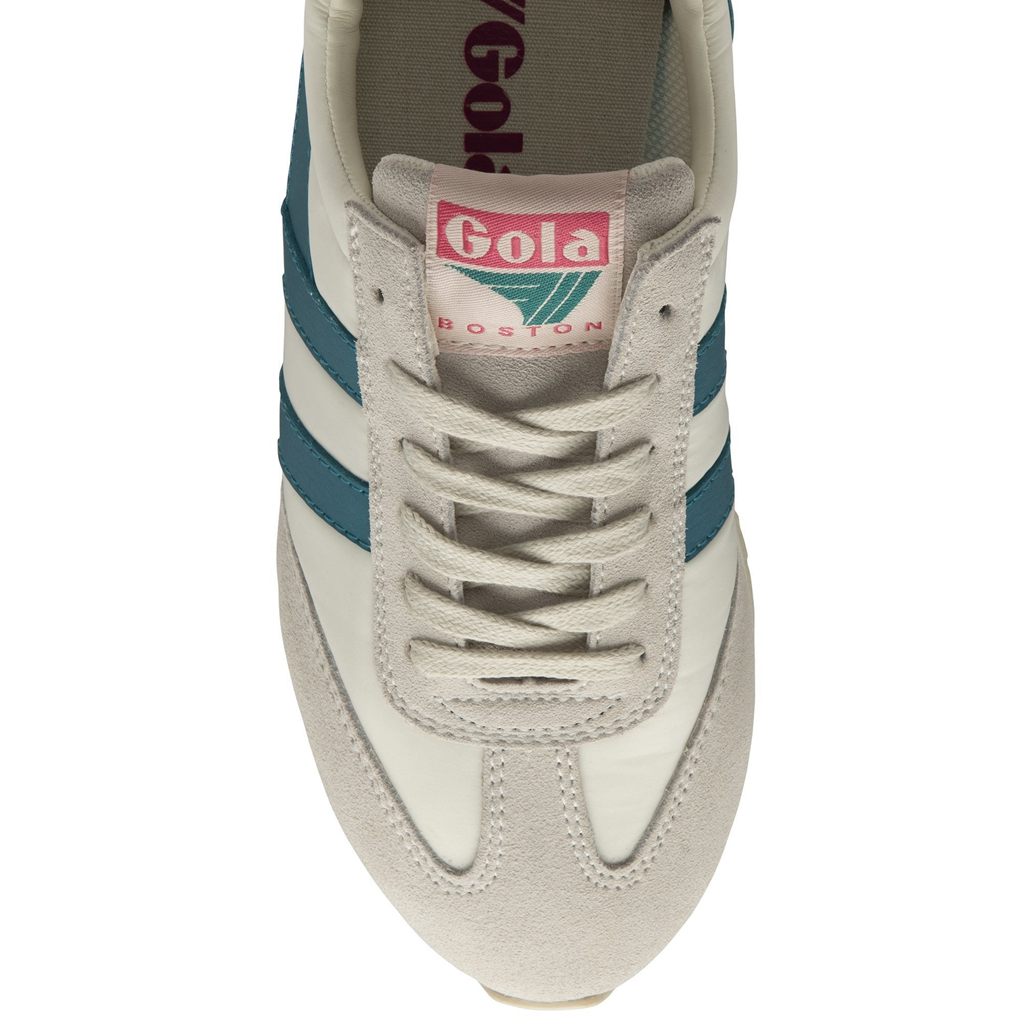 Gola Classics Boston '78 Sneakers Branco Fucsia Portugal | LQPZ41386