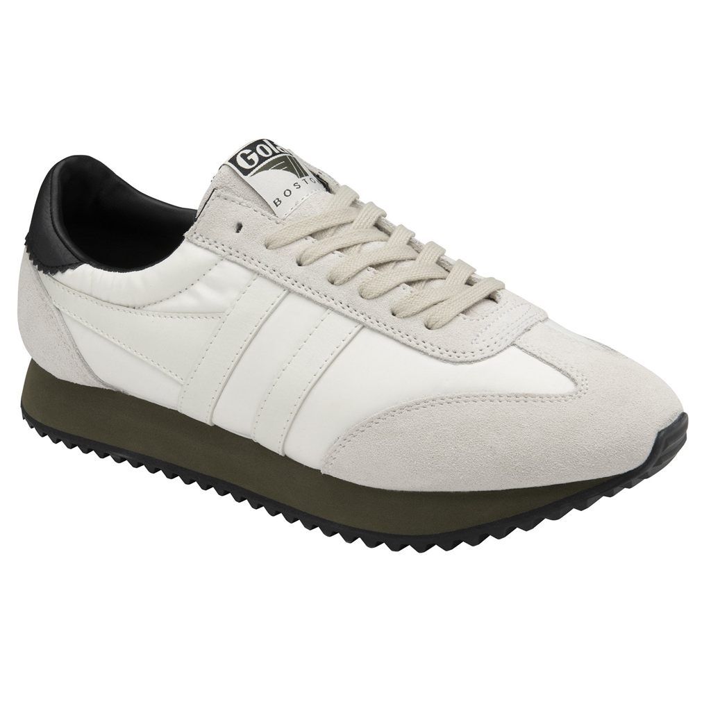Gola Classics Boston '78 Sneakers Branco Caqui Pretas Portugal | HDQS51924