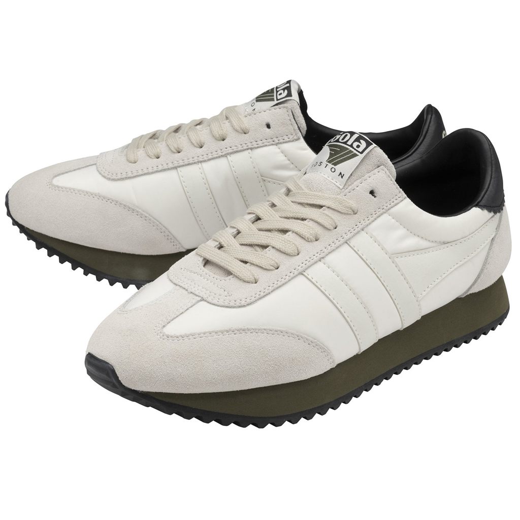 Gola Classics Boston '78 Sneakers Branco Caqui Pretas Portugal | HDQS51924