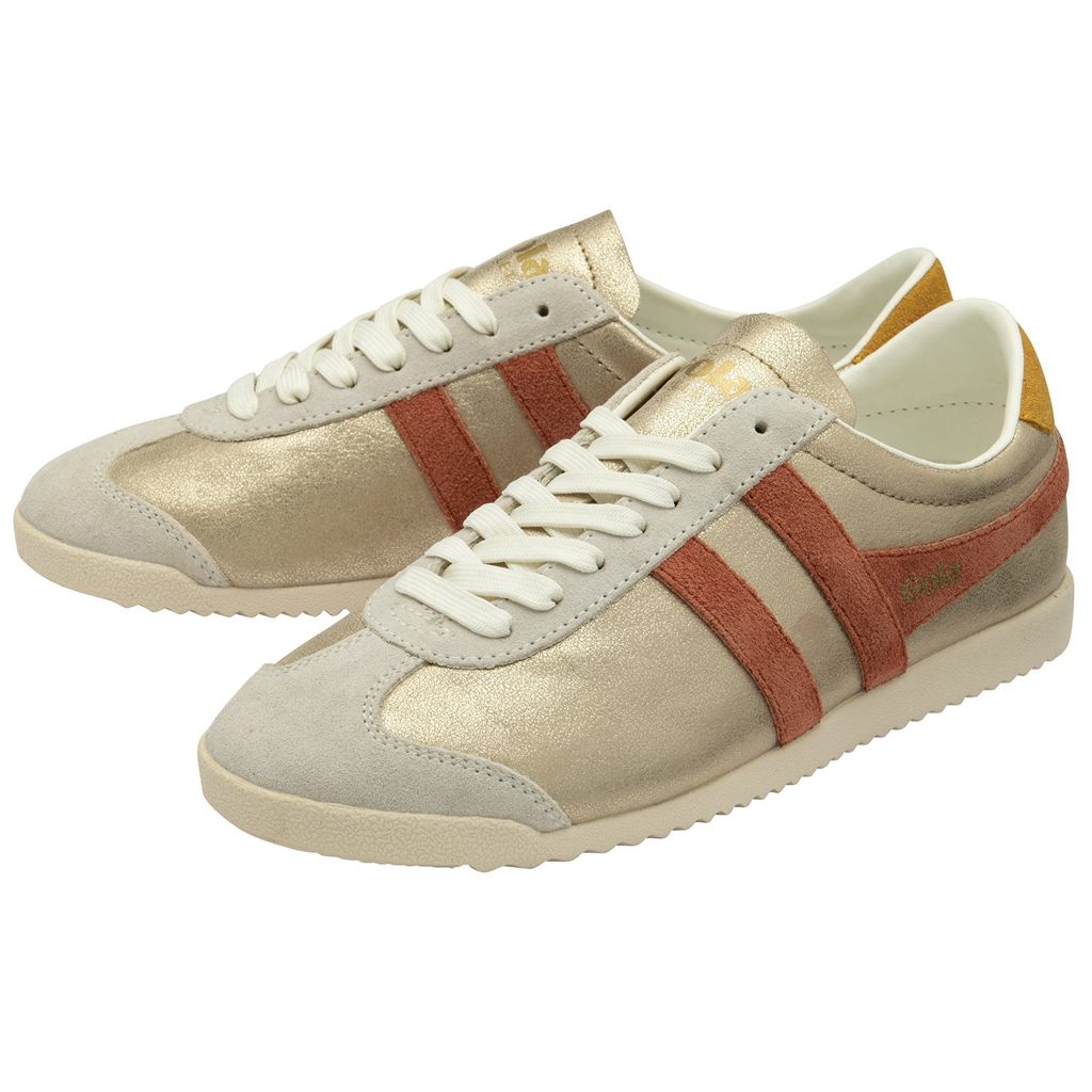 Gola Classics Bullet Blaze Sneakers Douradas Laranja Portugal | LZIY46581