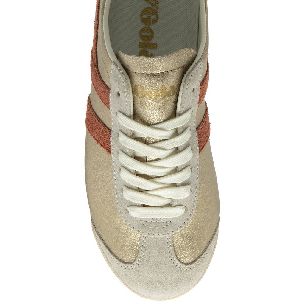 Gola Classics Bullet Blaze Sneakers Douradas Laranja Portugal | LZIY46581