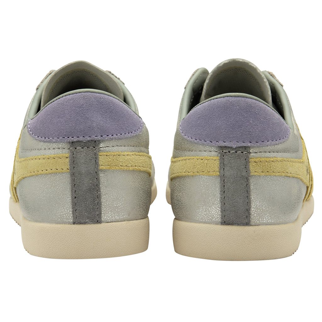 Gola Classics Bullet Blaze Sneakers Prateadas Limão Lavanda Portugal | SWTE15286
