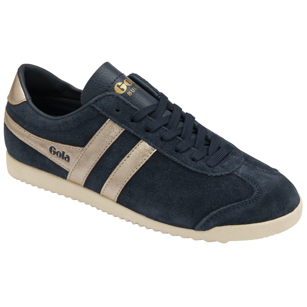 Gola Classics Bullet Flame Sneakers Azul Marinho Rosa Douradas Portugal | TDMP39168