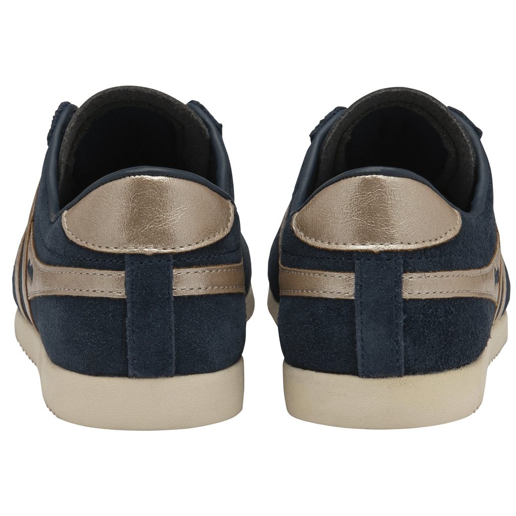 Gola Classics Bullet Flame Sneakers Azul Marinho Rosa Douradas Portugal | TDMP39168