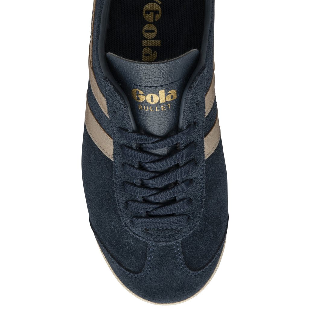 Gola Classics Bullet Flame Sneakers Azul Marinho Rosa Douradas Portugal | TDMP39168