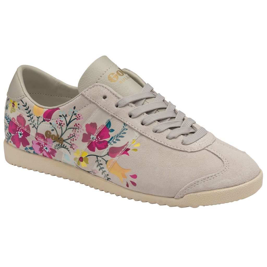 Gola Classics Bullet Floral Sneakers Branco Portugal | XLFZ18564