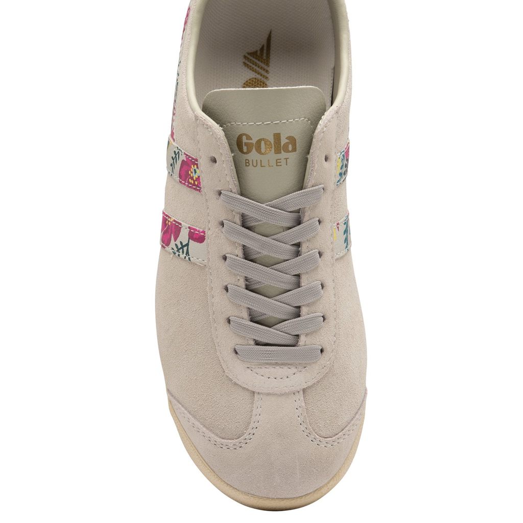 Gola Classics Bullet Floral Sneakers Branco Portugal | RVPI70562