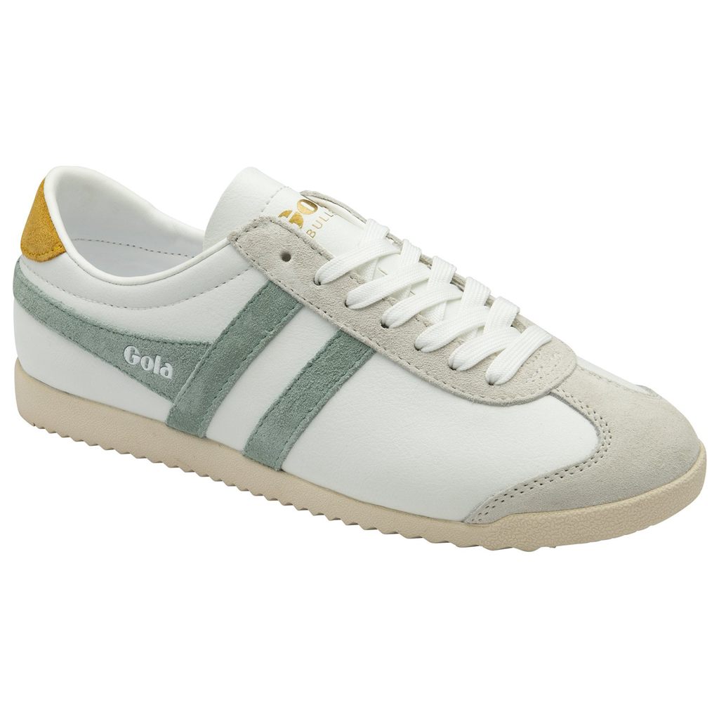Gola Classics Bullet Pure Sneakers Branco Verdes Portugal | MOQE79503