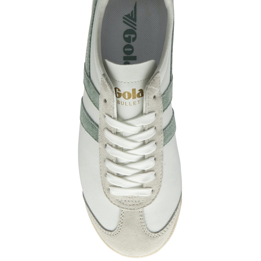 Gola Classics Bullet Pure Sneakers Branco Verdes Portugal | MOQE79503