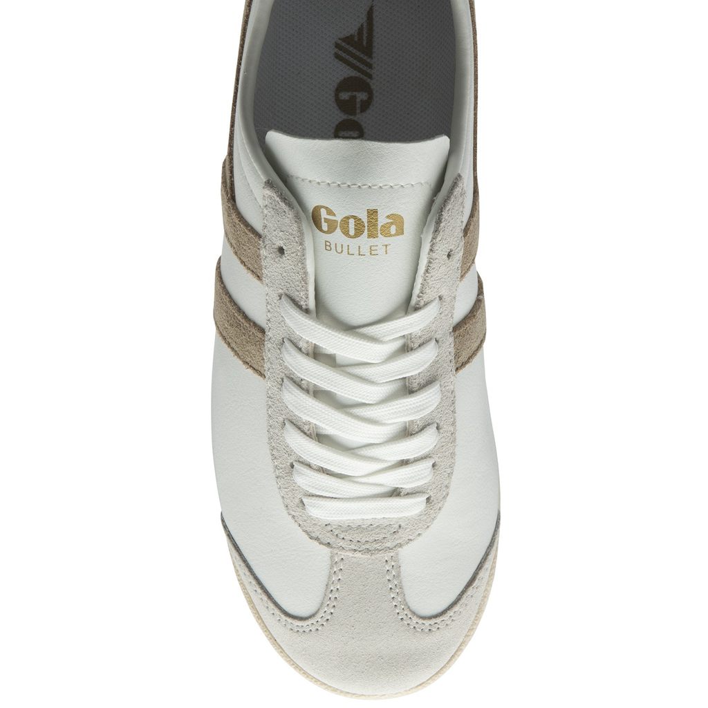 Gola Classics Bullet Pure Sneakers Branco Portugal | NJSW47128