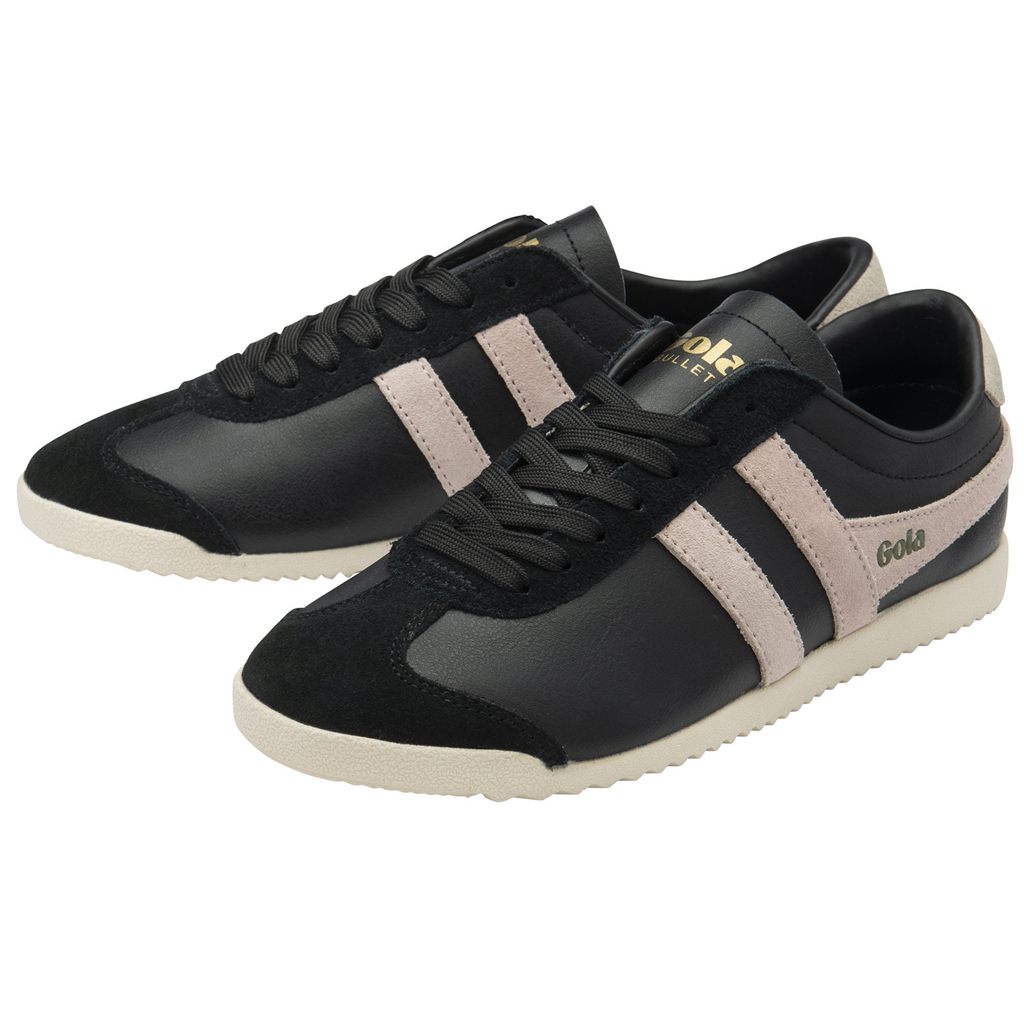 Gola Classics Bullet Pure Sneakers Pretas Rosa Cinzentas Portugal | DXPI54091