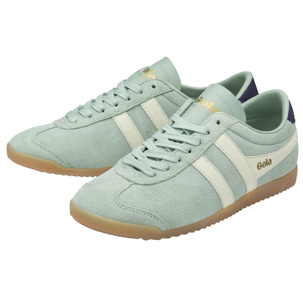 Gola Classics Bullet Suede Sneakers Branco Portugal | PWZG92671