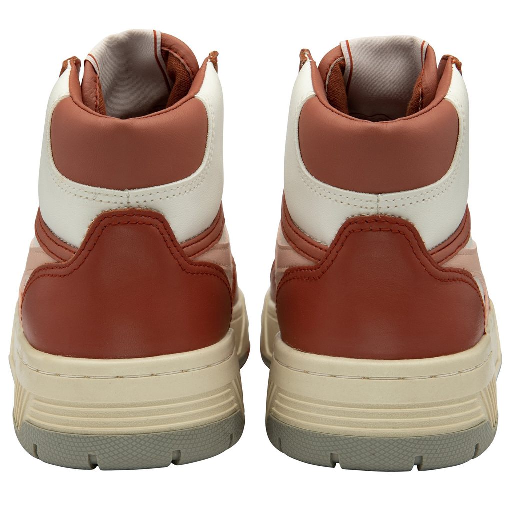 Gola Classics Challenge High Sneakers Branco Laranja Rosa Portugal | UWOM06725