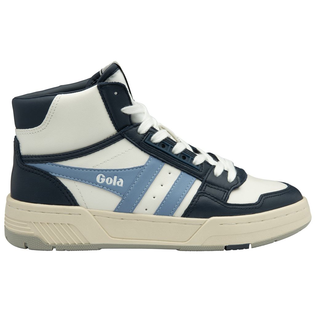 Gola Classics Challenge High Sneakers Branco Azul Marinho Azuis Portugal | MSKC75268