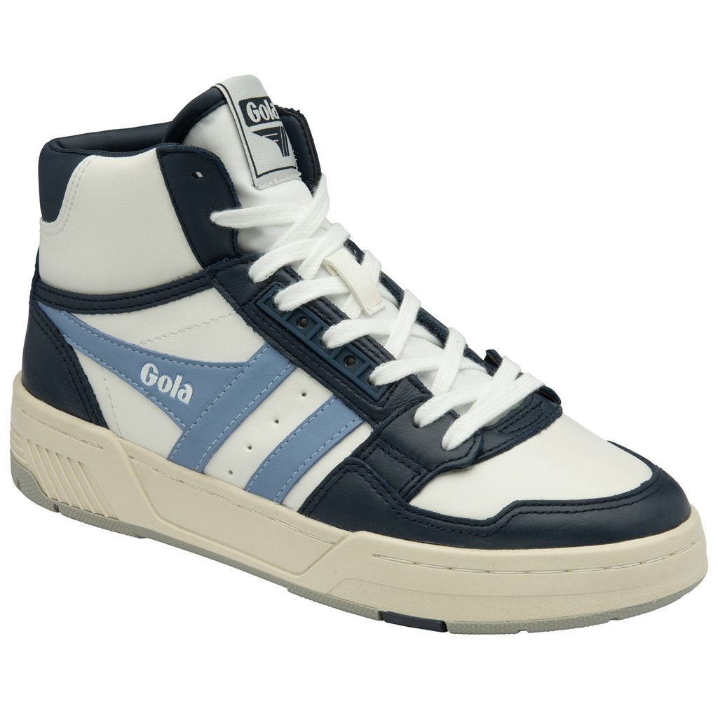 Gola Classics Challenge High Sneakers Branco Azul Marinho Azuis Portugal | MSKC75268