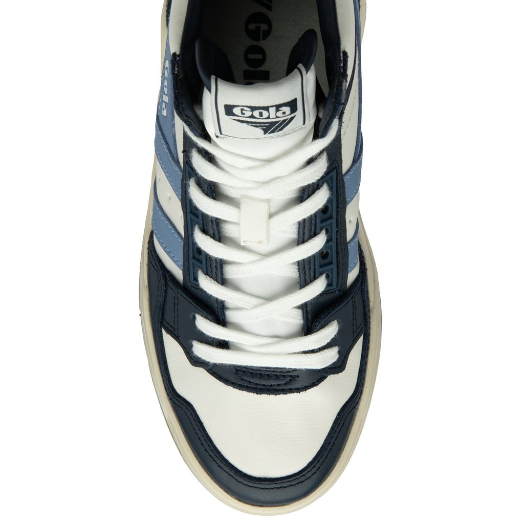 Gola Classics Challenge High Sneakers Branco Azul Marinho Azuis Portugal | MSKC75268