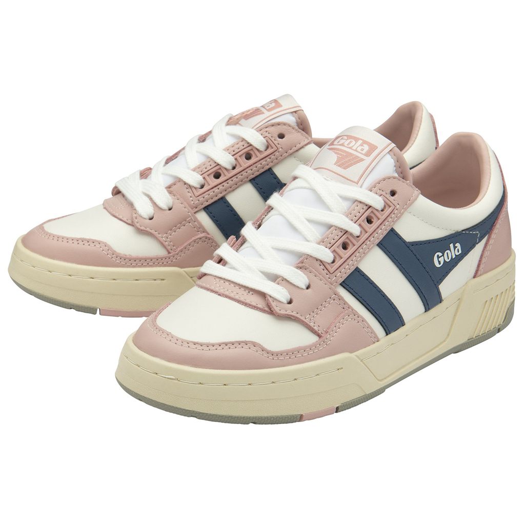 Gola Classics Challenge Sneakers Branco Rosa Portugal | IQZH53049