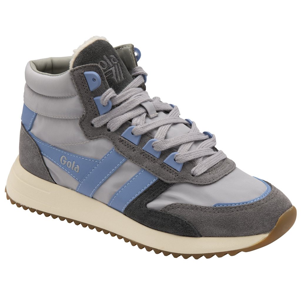 Gola Classics Chicago High Sneakers Luz Cinzentas Azuis Azuis Portugal | SJLE12647