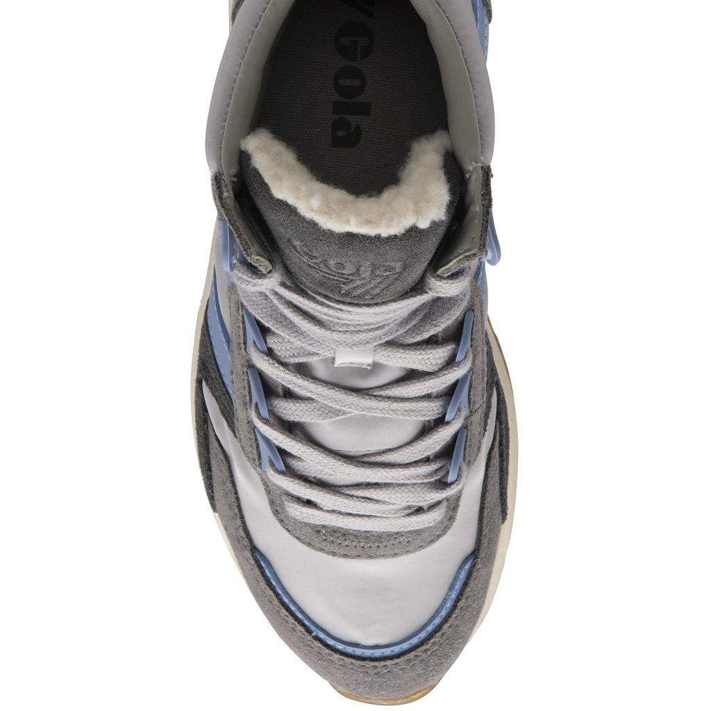 Gola Classics Chicago High Sneakers Luz Cinzentas Azuis Azuis Portugal | SJLE12647