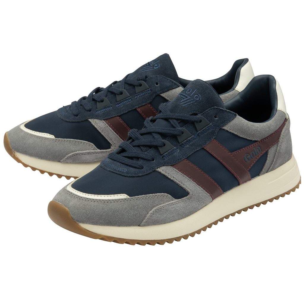 Gola Classics Chicago Sneakers Azul Marinho Bordeaux Portugal | HSLQ91284