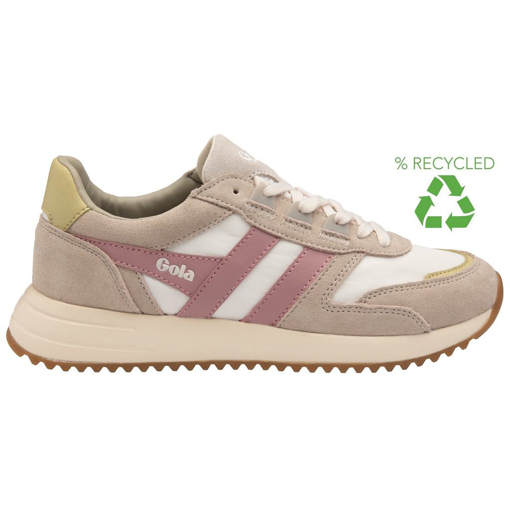 Gola Classics Chicago Sneakers Branco Cinzentas Rosa Portugal | PGJW36021