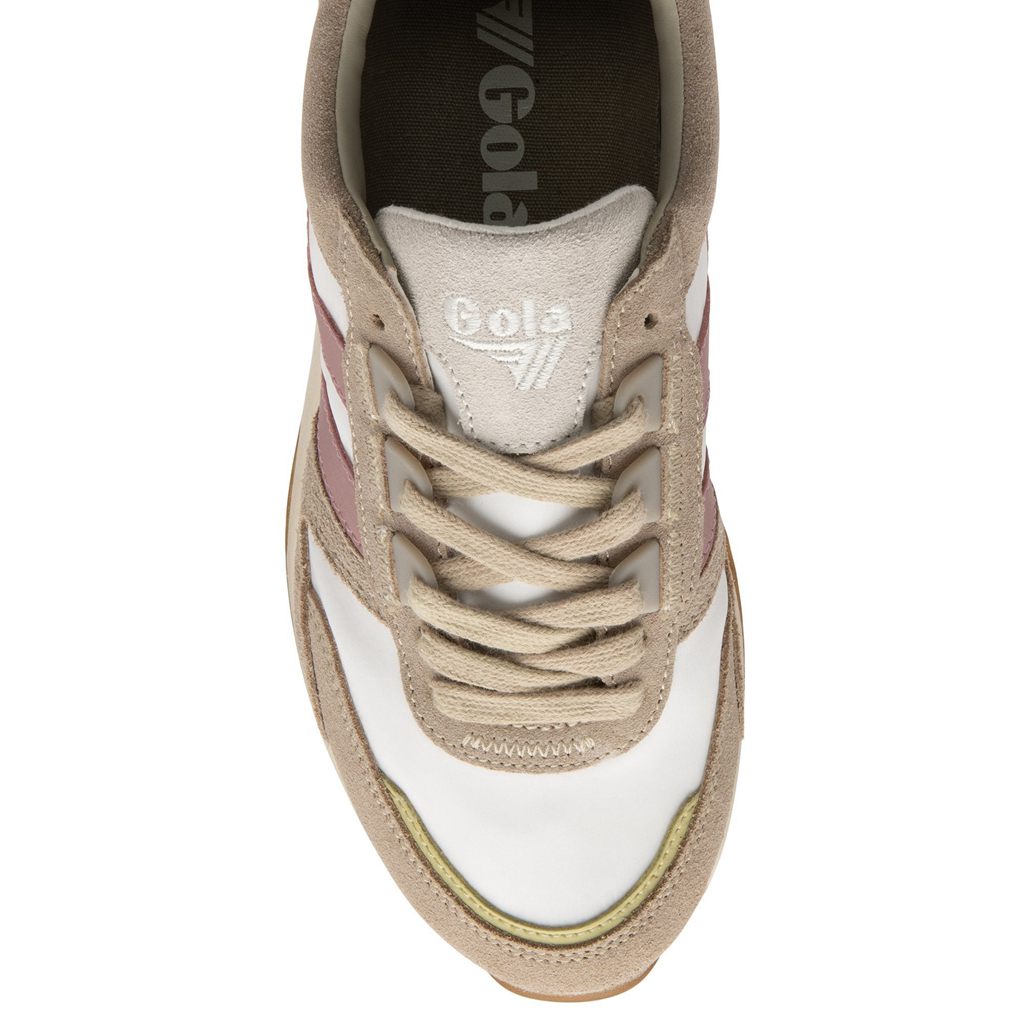 Gola Classics Chicago Sneakers Branco Cinzentas Rosa Portugal | PGJW36021