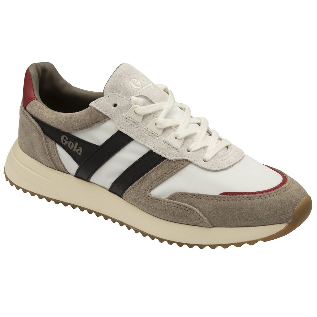 Gola Classics Chicago Sneakers Branco Pretas Portugal | CAQX10483