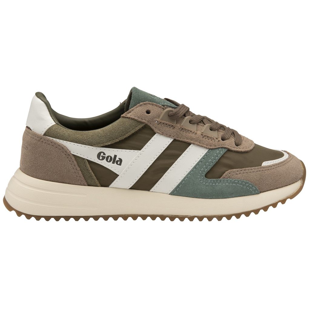 Gola Classics Chicago Sneakers Caqui Branco Portugal | VGMR09654