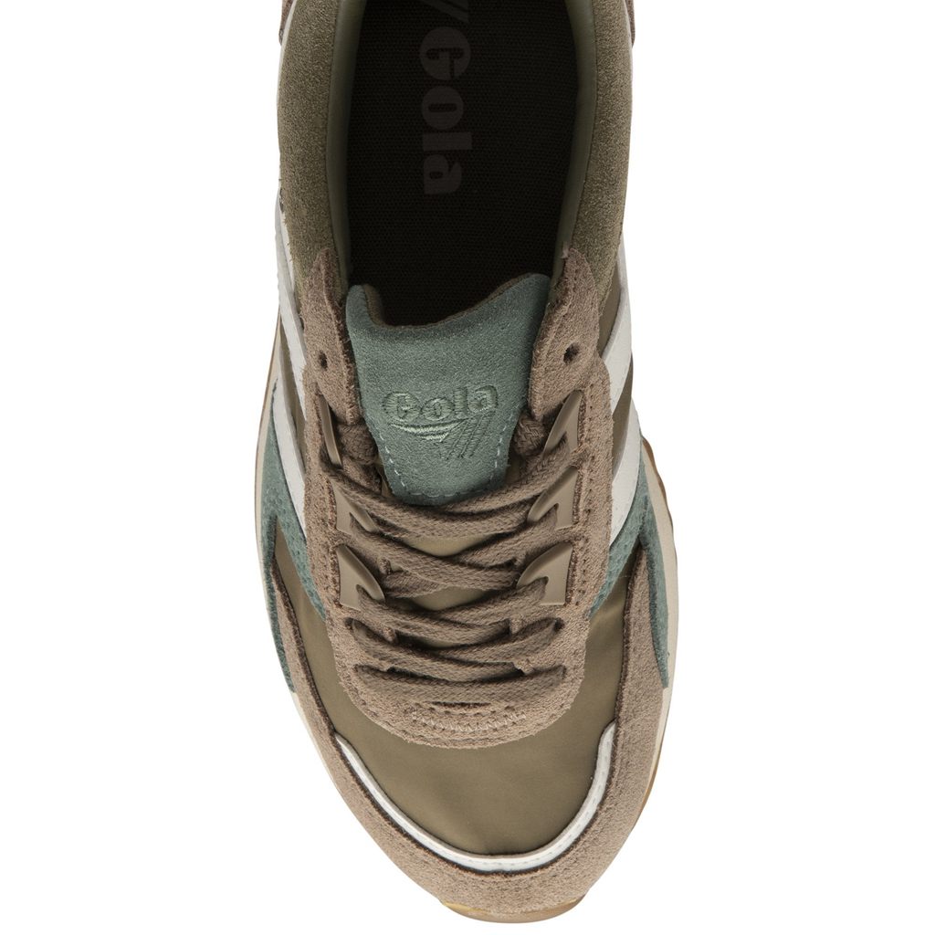 Gola Classics Chicago Sneakers Caqui Branco Portugal | VGMR09654